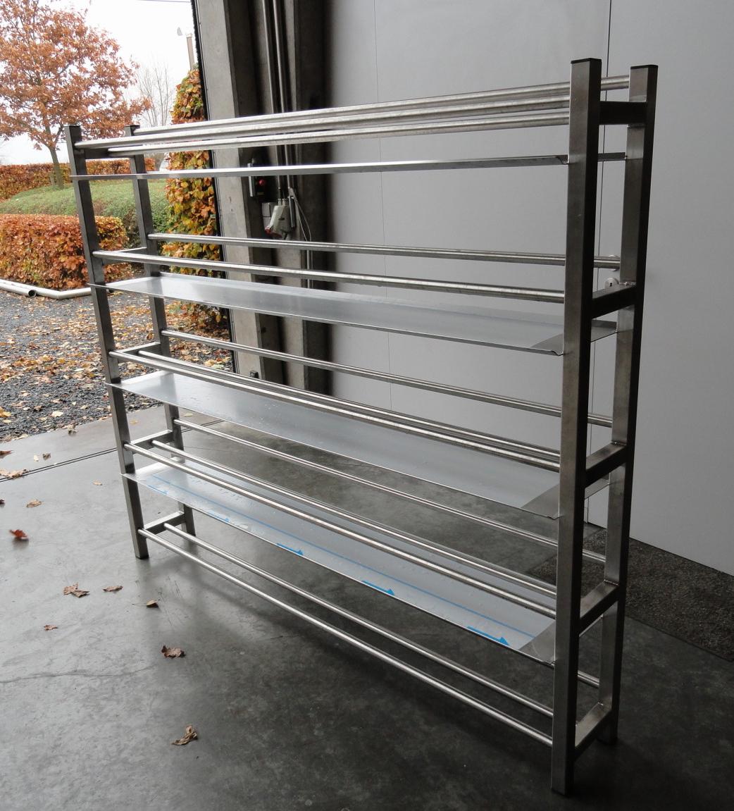 Opbergen - Schoenenrek - Inox