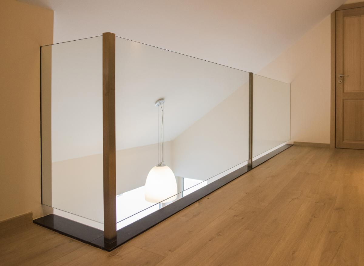 balustrade en verre - Rachel