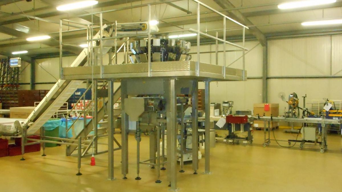 Trappen en platformen - Volledig platform - Inox
