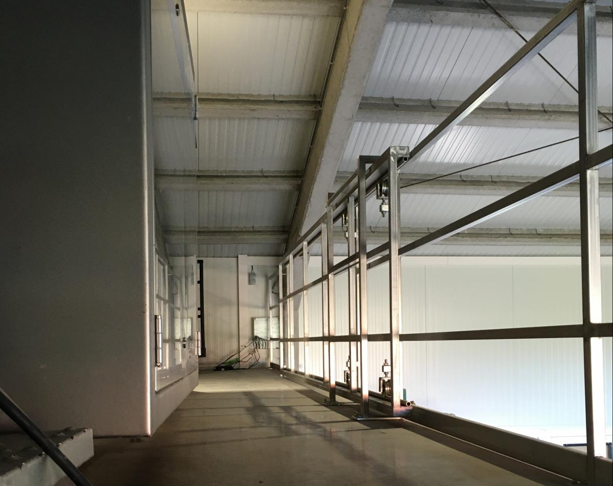 Bescherming - Schuifbalustrade - Inox