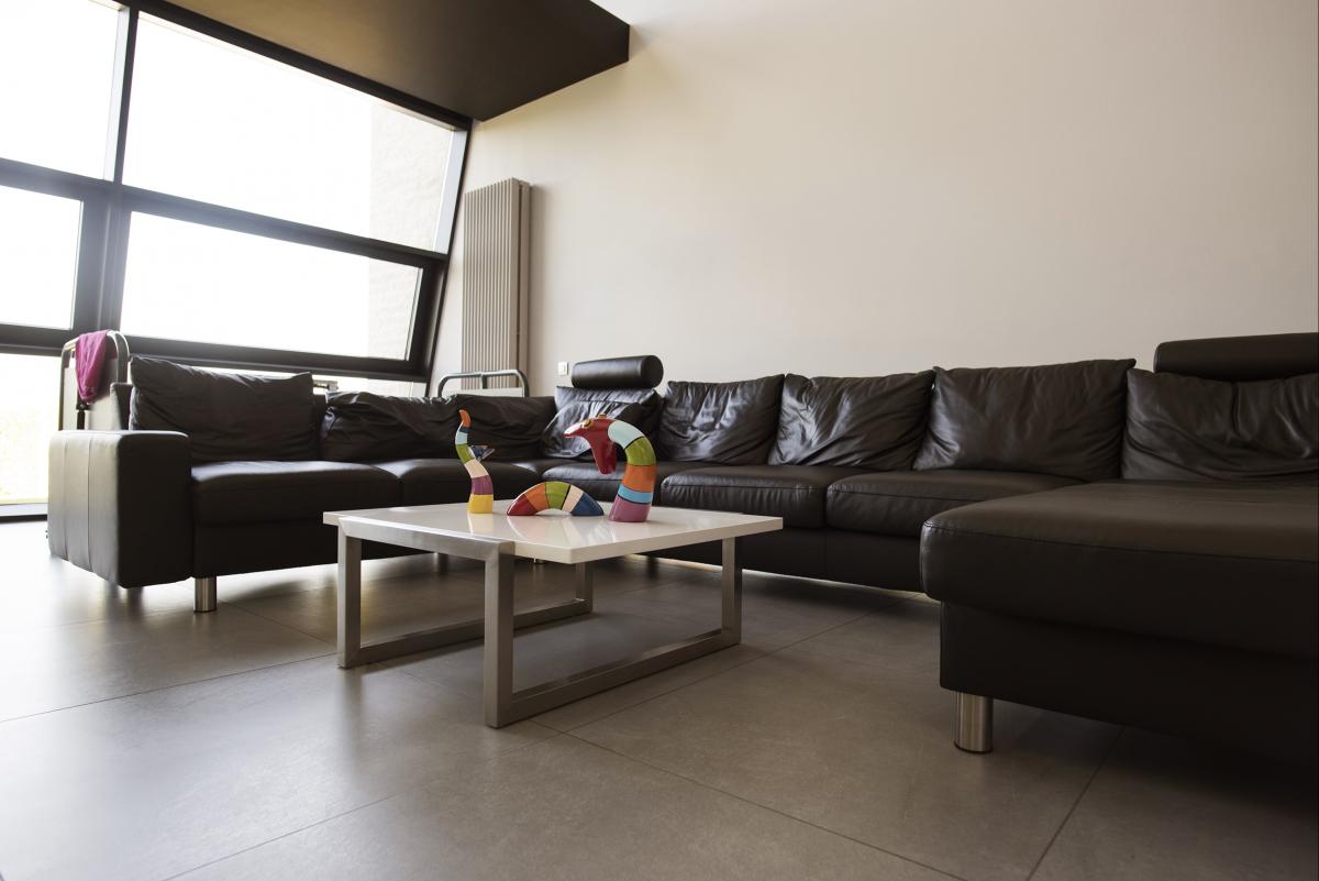 Tafels en onderstellen - Salontafel - Inox rechtlijnig geborsteld