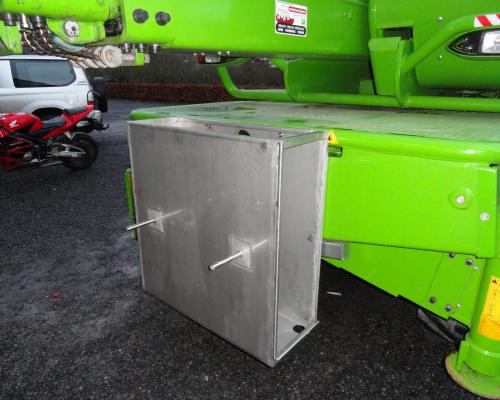 0011025 Landbouw - Stempelbak - Inox