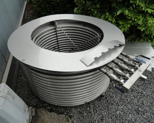 Echangeur de chaleur inox