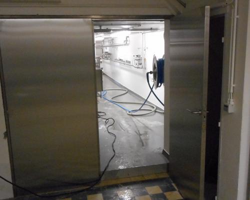 Industrie - Dubbele deur - Inox