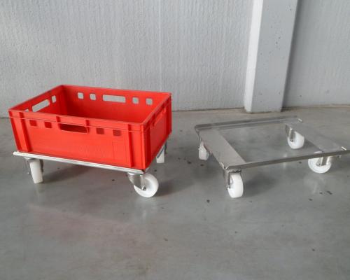 Industrie - Stapelkar vleeskarren - Inox