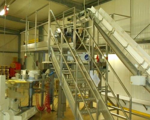 Trappen en platformen - Volledig platform - Inox