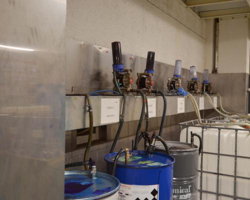 Bescherming - Wandbekleding - Spatwand - Inox