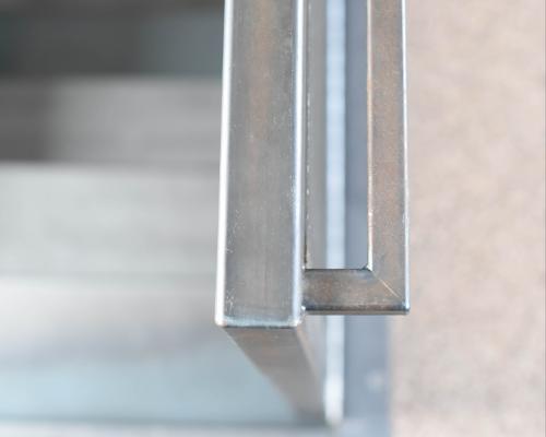0024454 Zolderluik - Glas - Staal - Manueel - Binnen + Balustrade