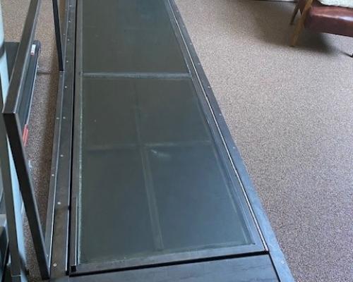 0024454 Zolderluik - Glas - Staal - Manueel - Binnen + Balustrade