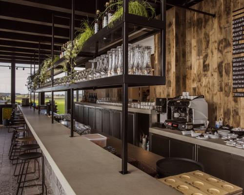 Toebehoren Horeca - Glazenrek - Staal gelakt