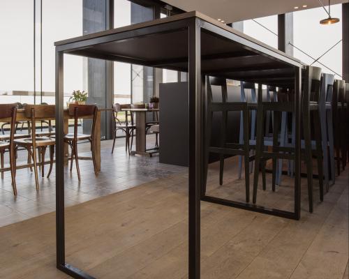 Tafels en onderstellen - Onderstel bartafel - Staal gelakt