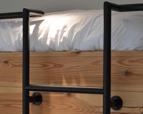 Interieur - Bedladder - Valbeveiliging stapelbed - Staal gelakt