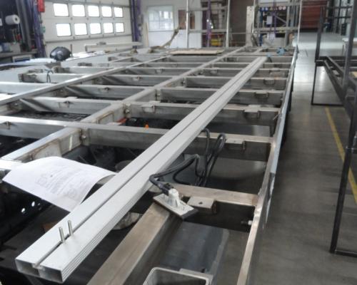 Transport - Onderstructuur vrachtwagen - Oprijplaten - Inox