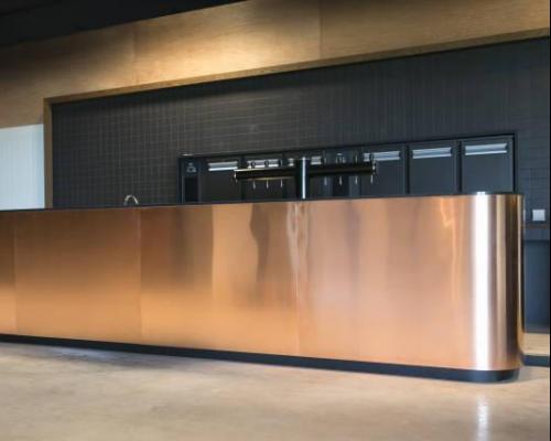 BAR BERNARD Bar Horeca - Bekleding bar - Rood Koper