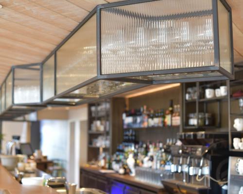 Toebehoren Horeca - Glazenrek - Blauwstaal - Fluteglas
