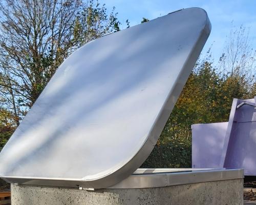 Bescherming - Omranding en deksel - Inox