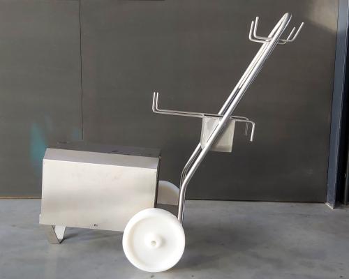 Industrie - Chassis voor hogendrukreiniger - Inox
