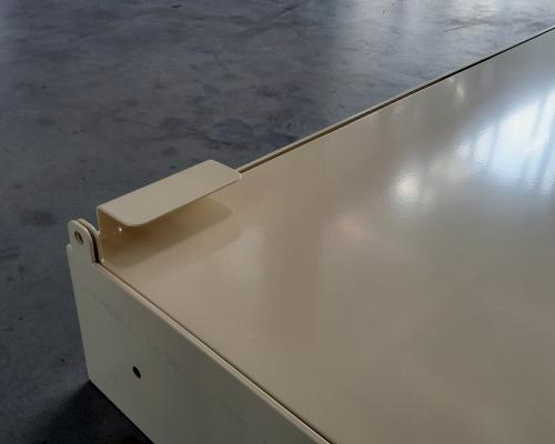 0033487 Vloerluik - Effen plaat - Inox gelakt - Manueel - Binnen