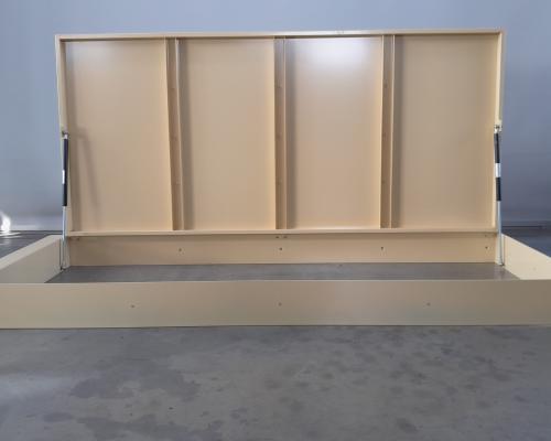 0033487 Vloerluik - Effen plaat - Inox gelakt - Manueel - Binnen