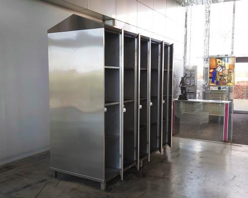 Opbergen - Lockers - Kast - Inox