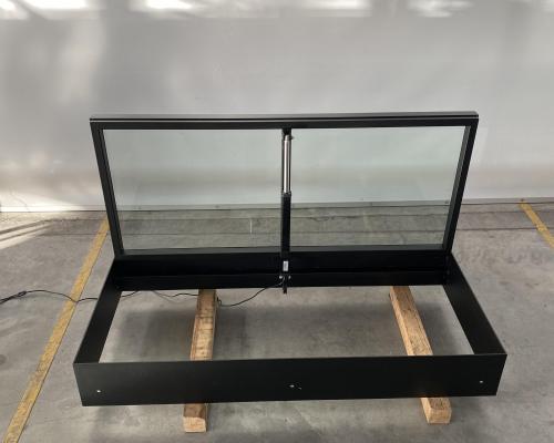 0036031 Kelderluik - Glas - Inox gelakt - Elektrisch - Binnen