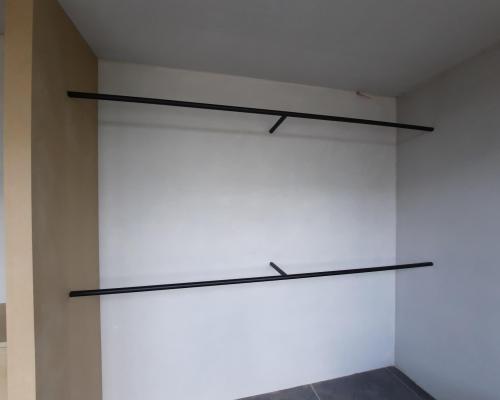 Opbergen - Vestiaire - Kledijbaren - Staal gelakt