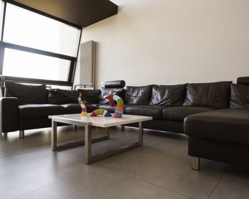 Table basse en inox