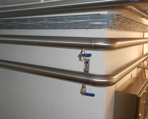 Tuyaux en inox