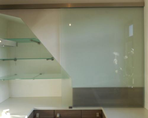Opbergen - Legbanken - Inox - Opaal Glas