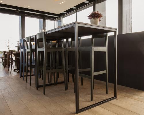 Tafels en onderstellen - Onderstel bartafel - Staal gelakt